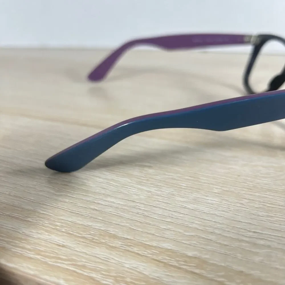 RARE! Ray-Ban RB2140 Wayfarer 1174/4T Sunglasses Frames ONLY Black Blue 50-22